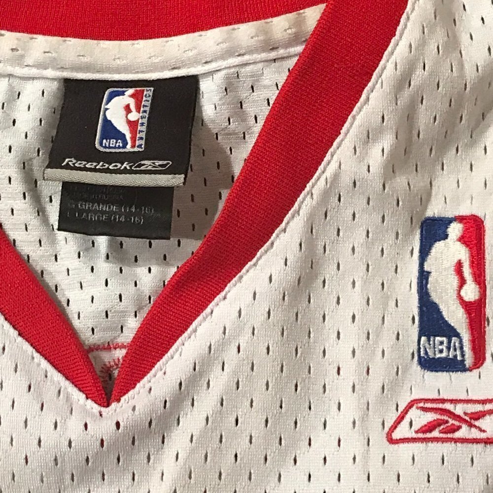 NBA Reebok Houston Rockets Vintage Jersey - Picture 5 of 11
